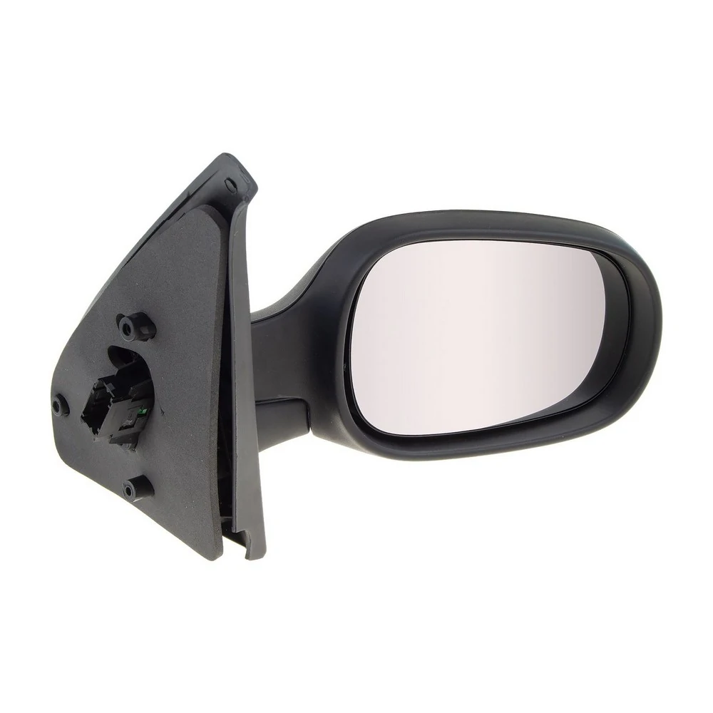 Espelho Retrovisor Externo RENAULT CLIO Lado Direito Elétrico Preto Texturizado - FICOSA EB045