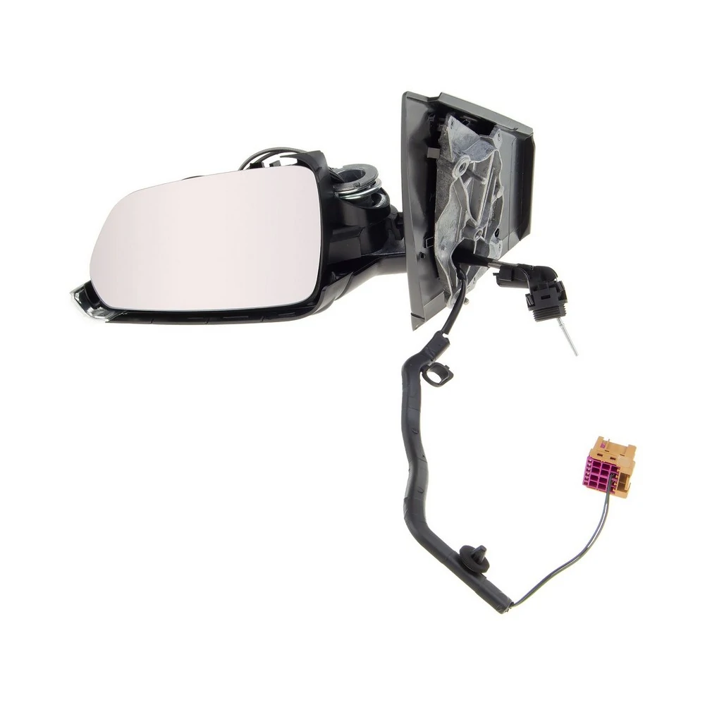 Espelho Retrovisor Externo VOLKSWAGEN POLO Lado Esquerdo Elétrico com Pisca Asférico - FICOSA EB627
