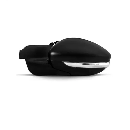 Espelho Retrovisor Externo CITROEN C4 Lado Esquerdo Elétrico Preto Texturizado com Furo - FICOSA EB993