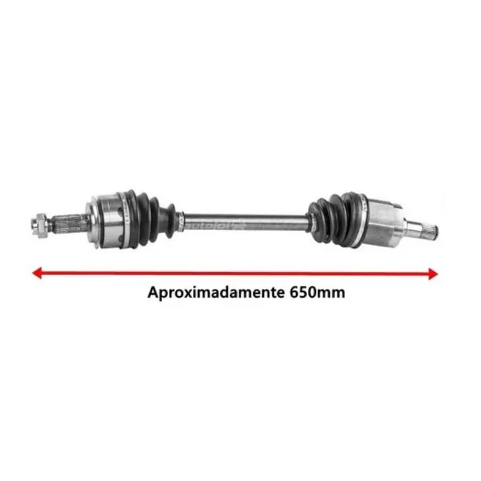 Semi-eixo HONDA CIVIC Lado Esquerdo Automático 25 Dentes - DEVIGILI DG80009