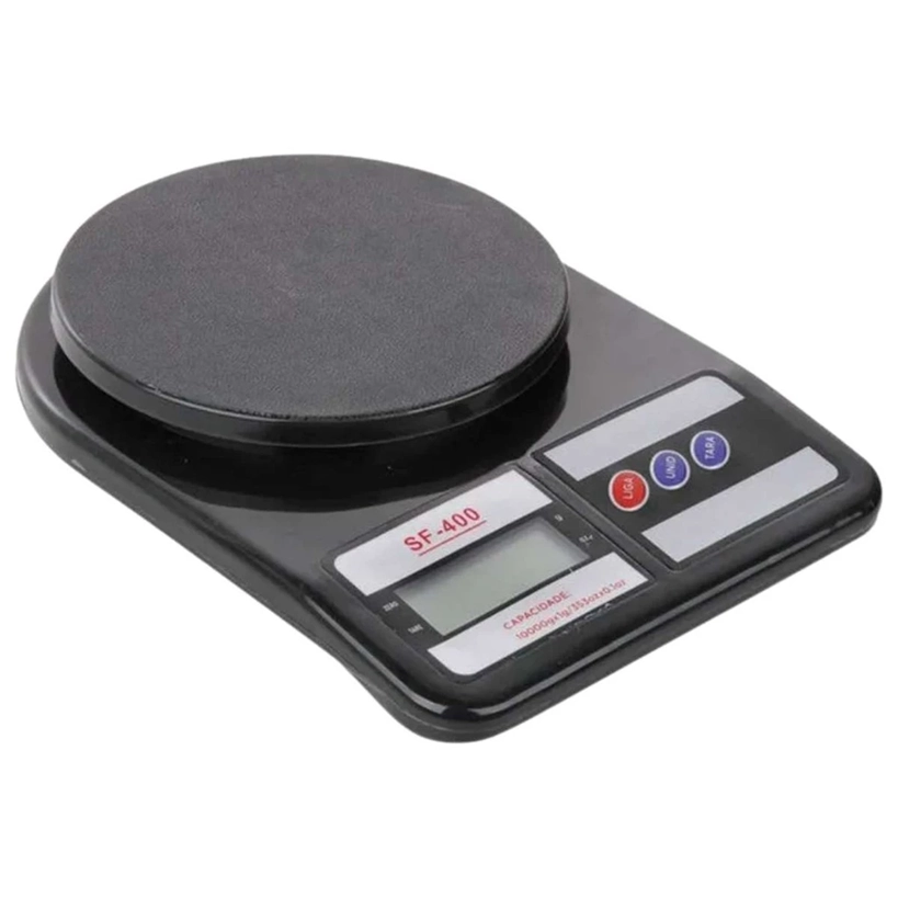Balanca Cozinha Digital Preta 10kg Bk7456 Duartes