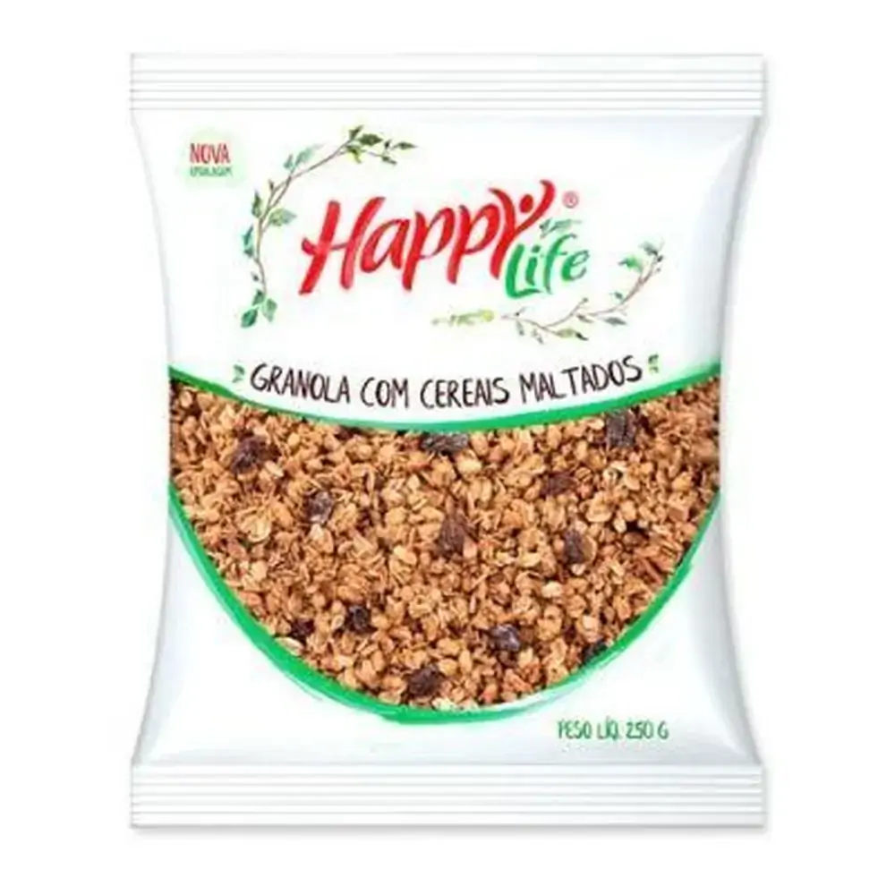 Granola Cereais Maltados Quinoa 250g Happy Life