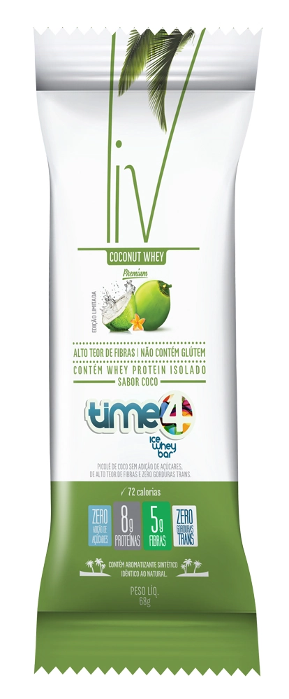 Ice Whey Picole Coco 68g Cx20 Time4 Time4