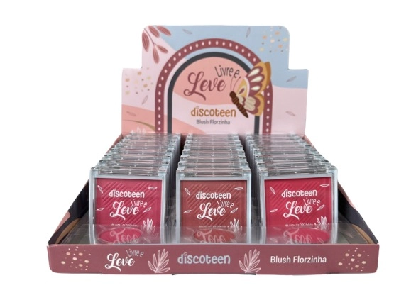 Blush Livre Leve Florzinha Hb106163 Discoteen