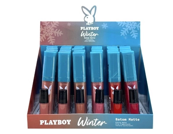 Batom Liquido Matte Winter Hb106041 Playboy