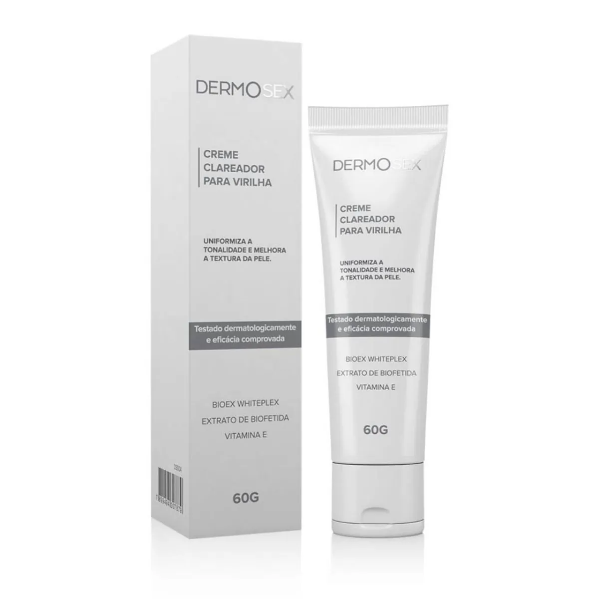 Clareador Íntimo Feminino Fórmula Exclusiva Dermosex 60g