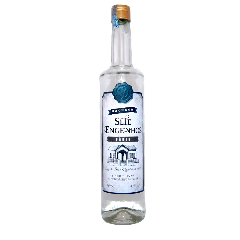 Cachaca Sete Engenhos Prata 700ml