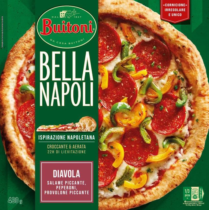 Pizza Diavola Bella Napoli 430g