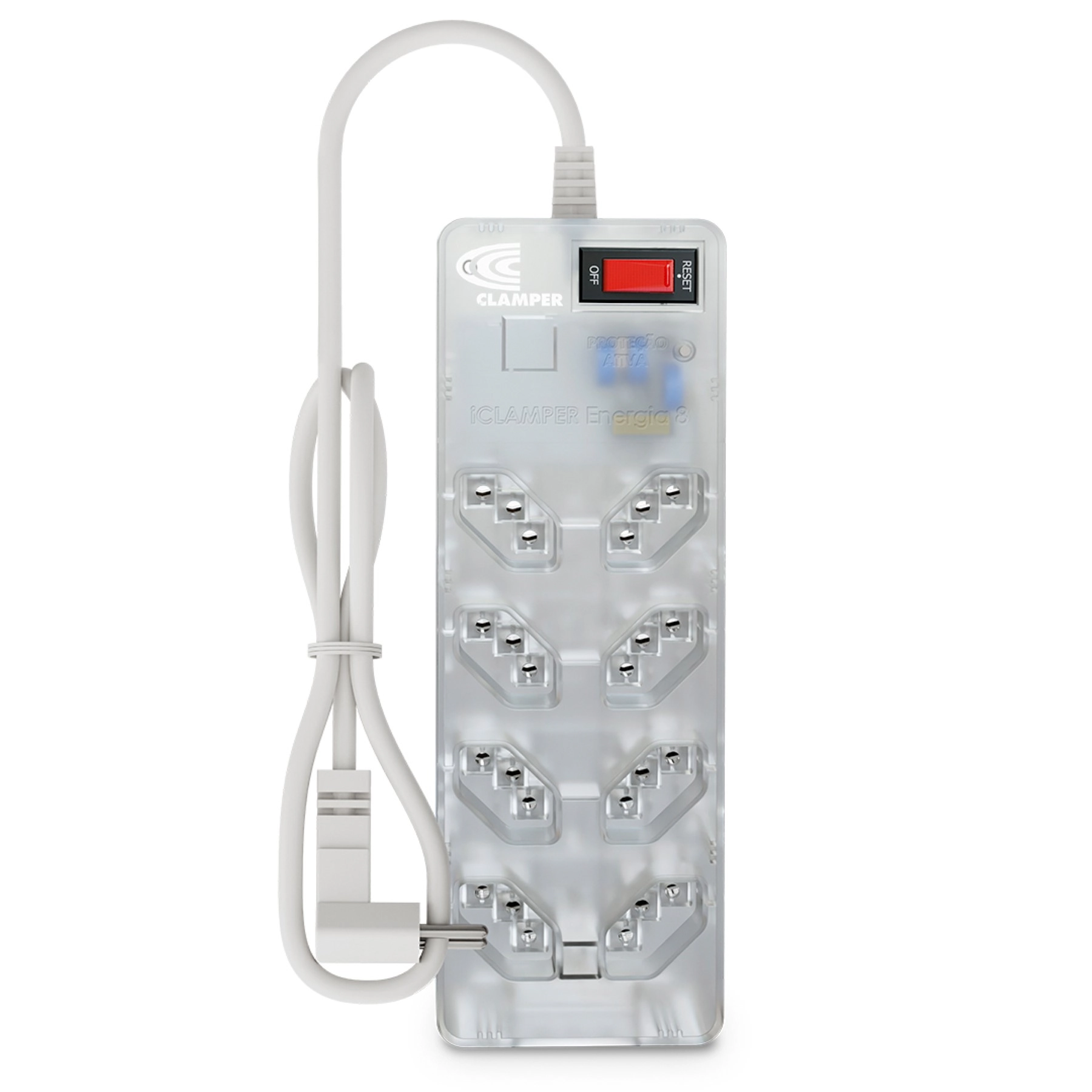 DPS 10A Transparente IClamper Energia 8 Clamper