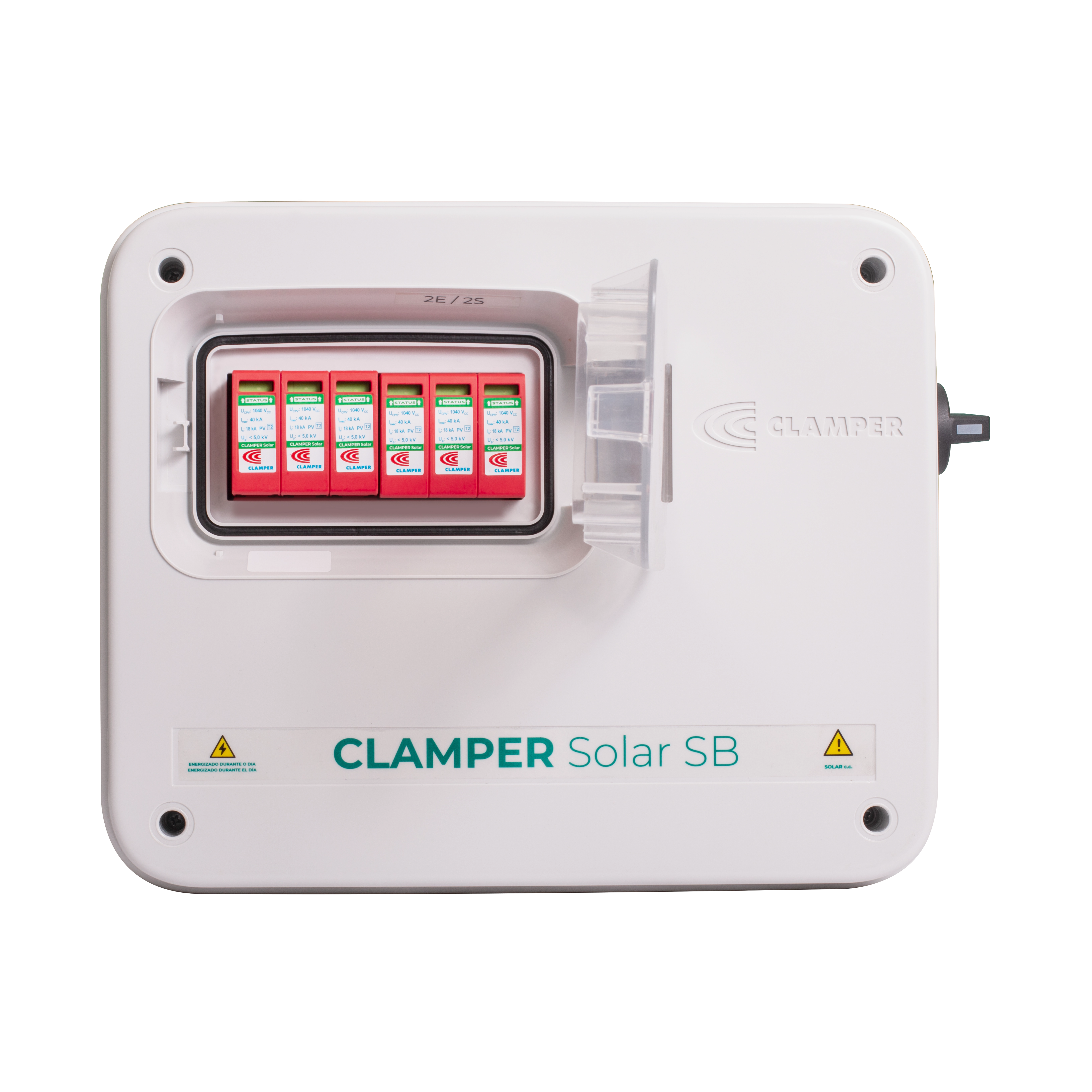 Clamper Solar String Box 1040V 32A 2E/2S Pc