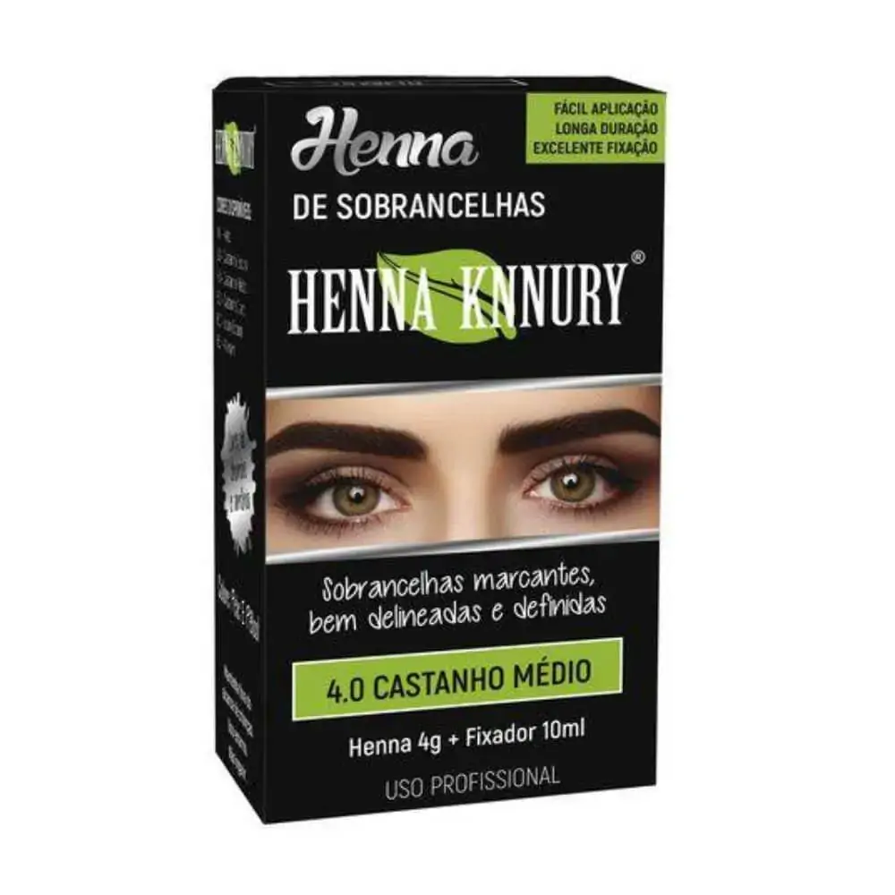 Henna Knnury 4.0 Castanho Medio