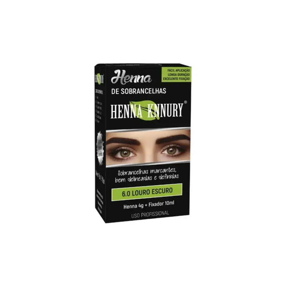 Henna P/sobranc.knnury 4gr Fix 10ml 6.0 Lour Esc