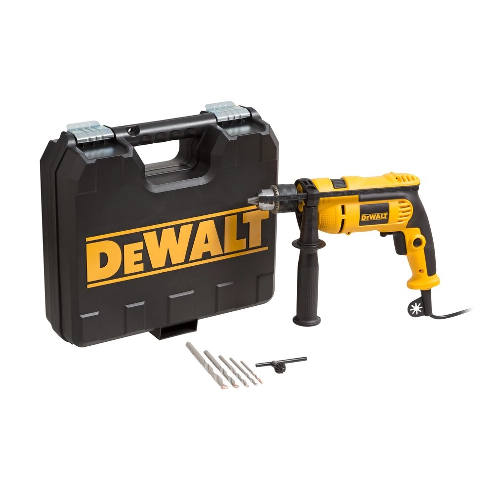 Furadeira Dewalt 710w C/ Impacto Maleta Brocas Dwd502ka 110v