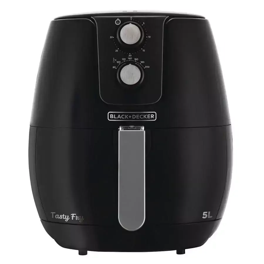 Fritadeira sem Óleo 5 Litros 1400W 220V Black + Decker Preta