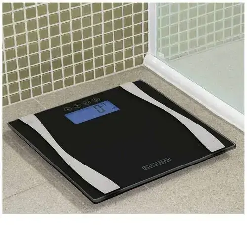 Balança De Bioimpedância Black Decker Bk60-br Até 180kg