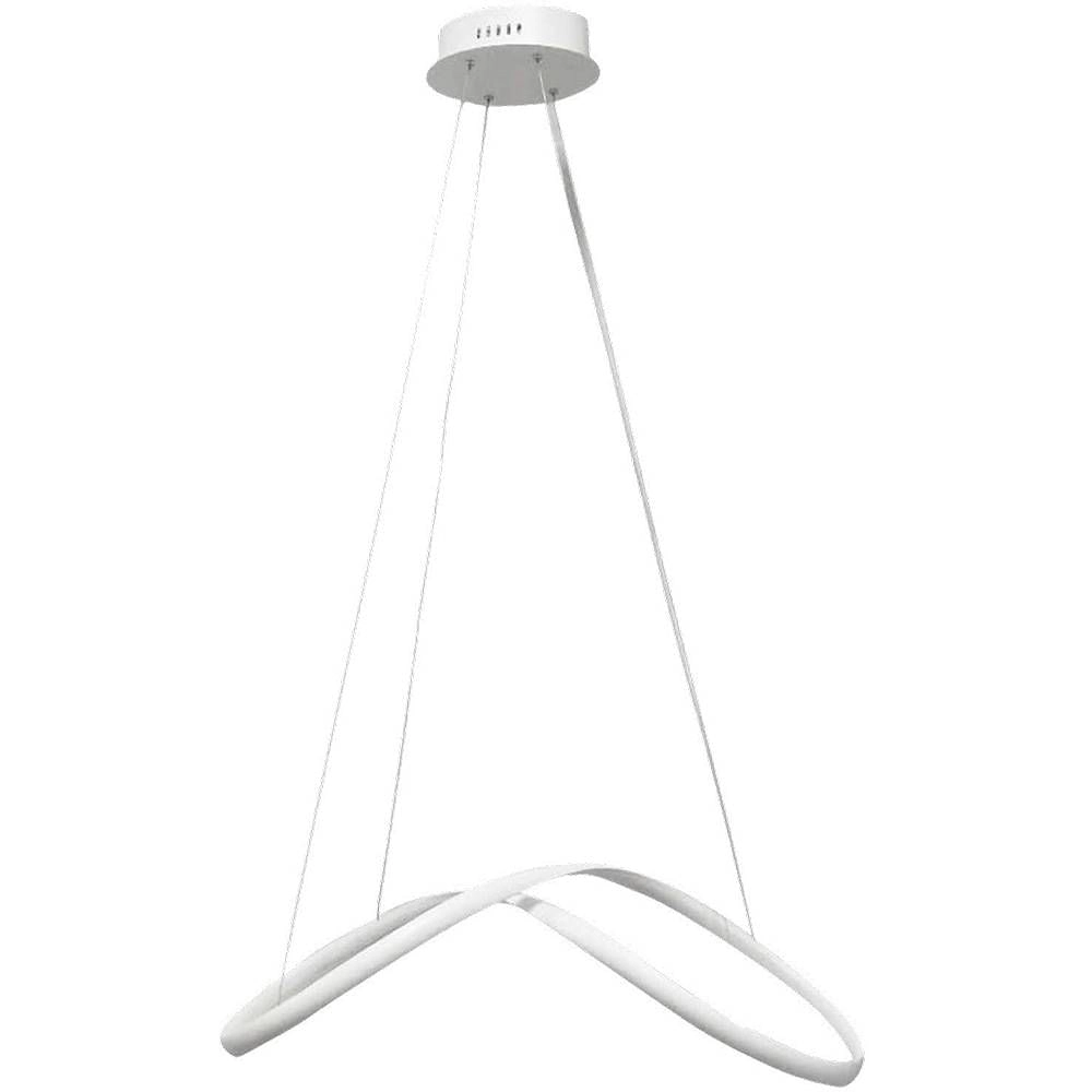 Pendente Bella Zig 88 X 32 X 22cm 1 Led 52w Tp002