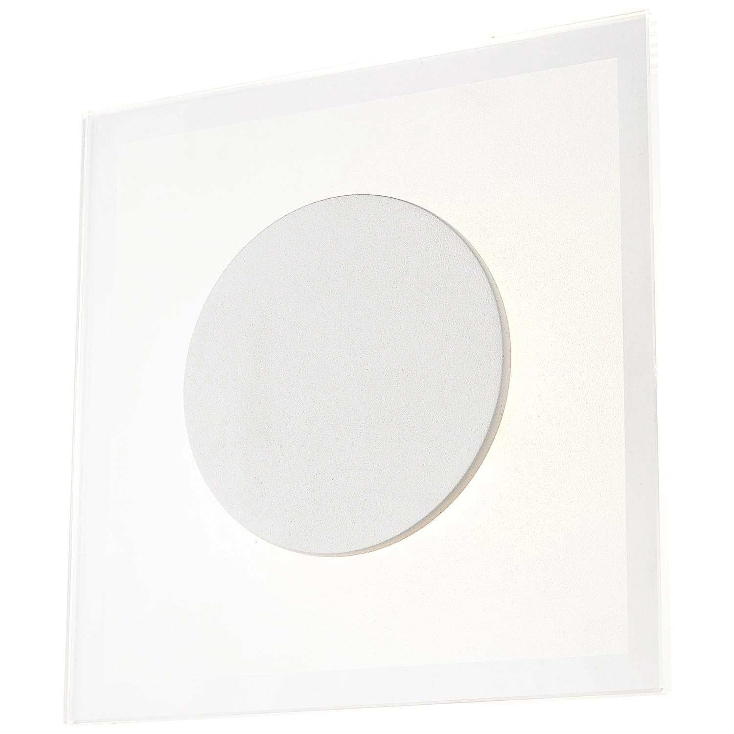 Arandela De Led Pip Quadrada 1x8w Bella Iluminação Branca