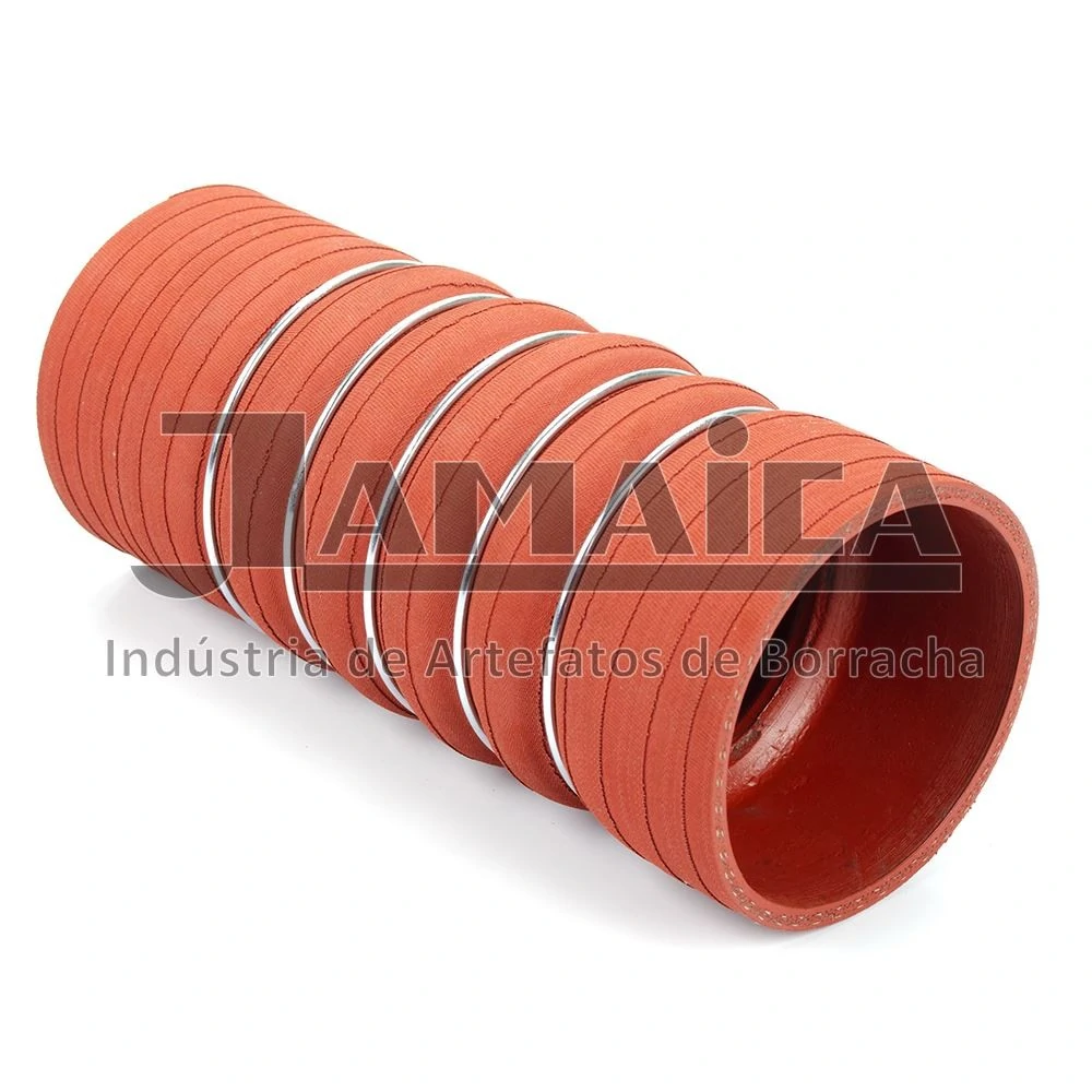 Mangueira do Intercooler para Tubo Refrigerador Borracha Vermelha - JAMAICA FX9083