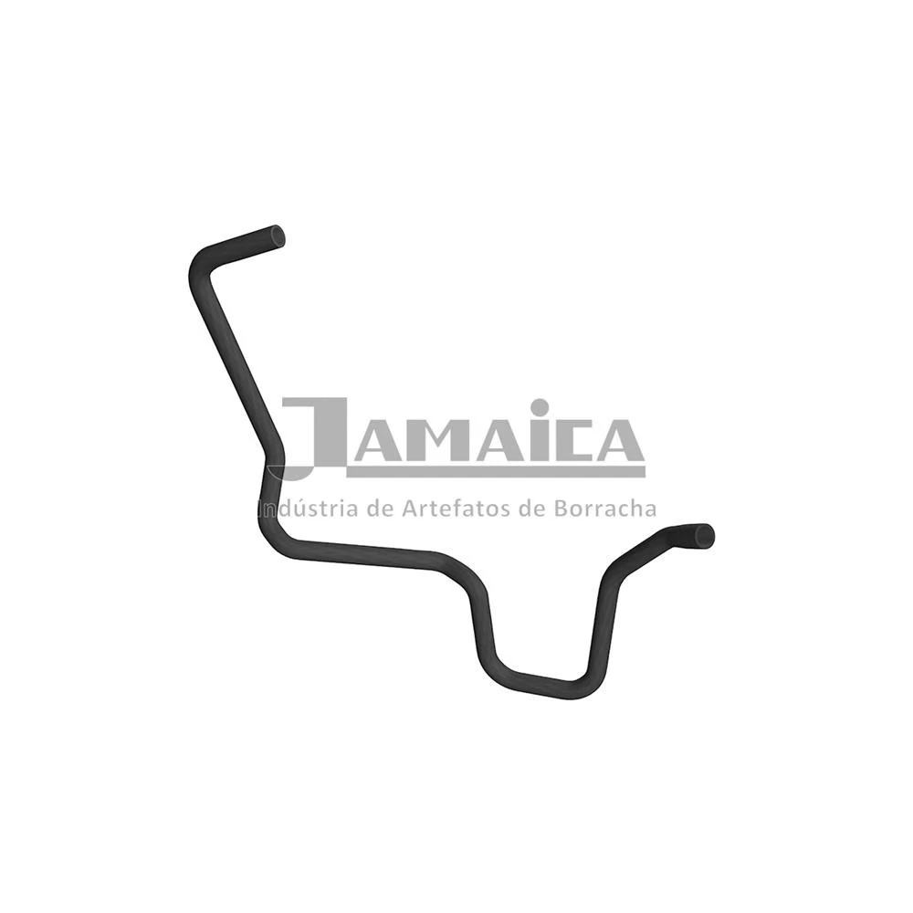 Mangueira do Reservatório do Radiador ao Radiador FORD COURIER/FIESTA com Ar-condicionado - JAMAICA MM7566