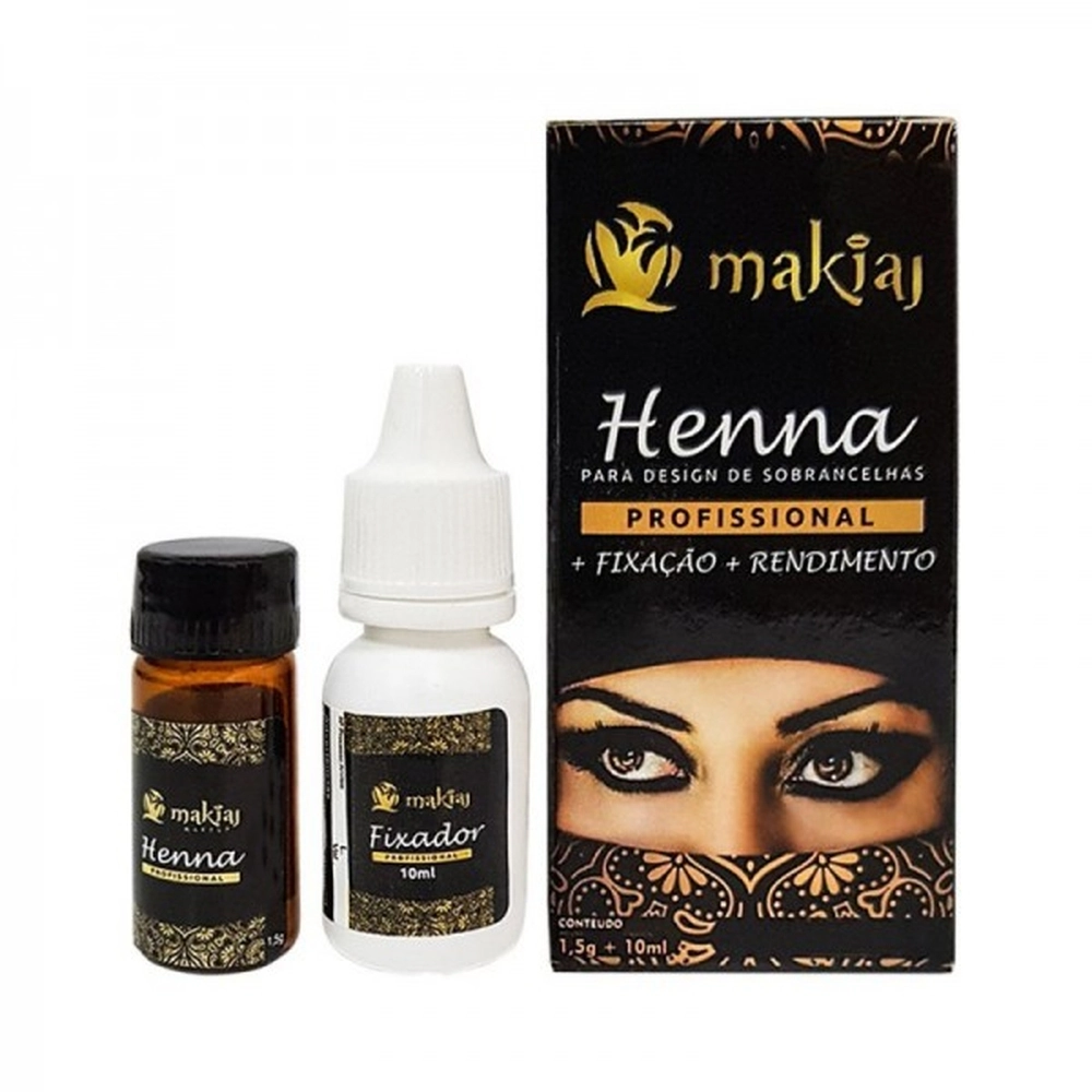 Henna Makiaj Castano Medio