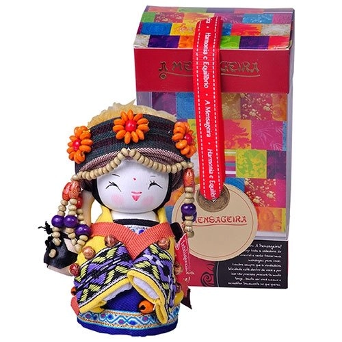 Boneca Mensageira Trevisan 12cm Blang