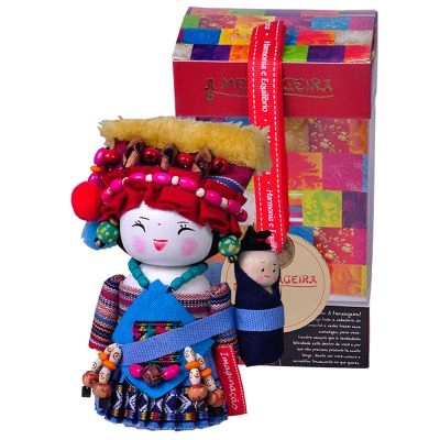 Boneca Mensageira Trevisan 12cm Gelao