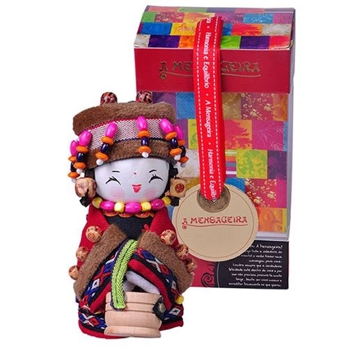 Boneca Mensageira Trevisan 12cm Lhoba