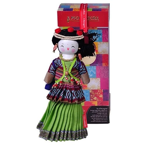 Boneca Mensageira Trevisan 12cm Primi