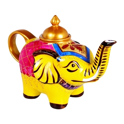 Bule Trevisan Elefante Amarelo