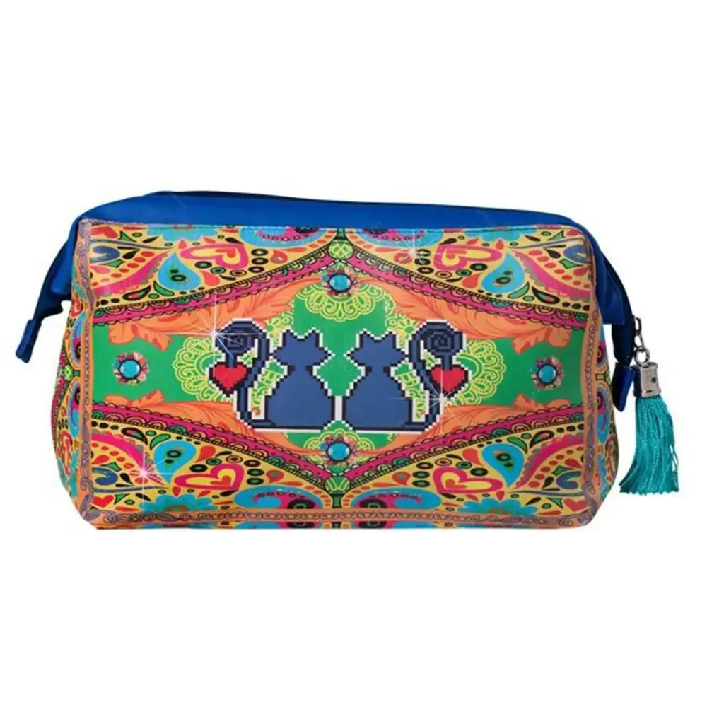 Necessaire C/franja Amor De Pixel G Cod 7644 Trevisan Concept