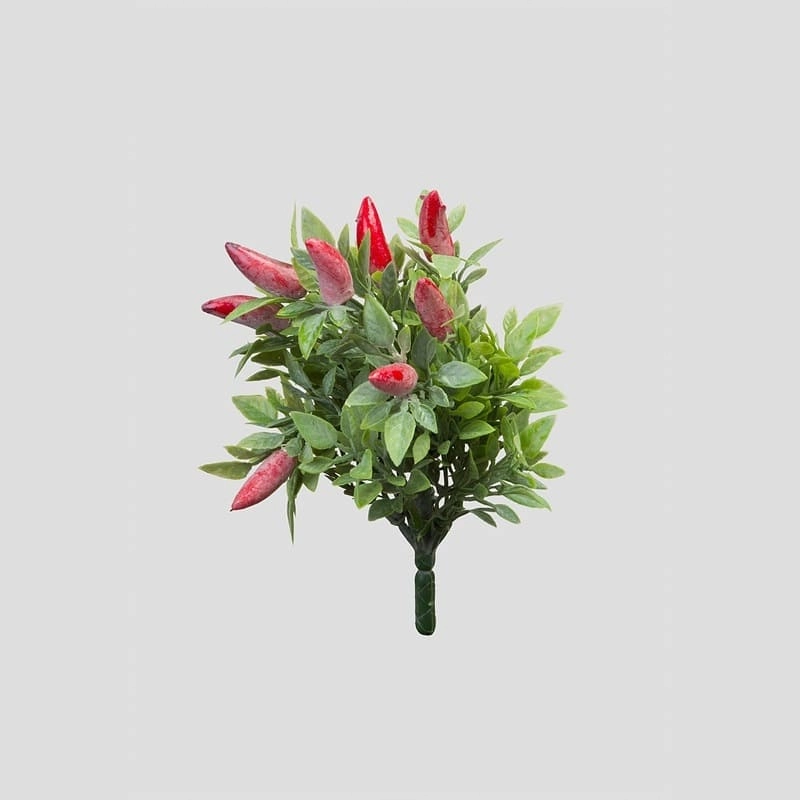 C Mini Arvore Pimenta 18cm Fs0297 35 Flor De Seda