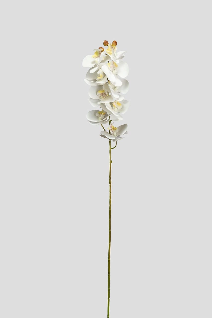 H Orquidea Phal 3d X9 Flores 76cm Branco Fs0790 37 Flor De Seda