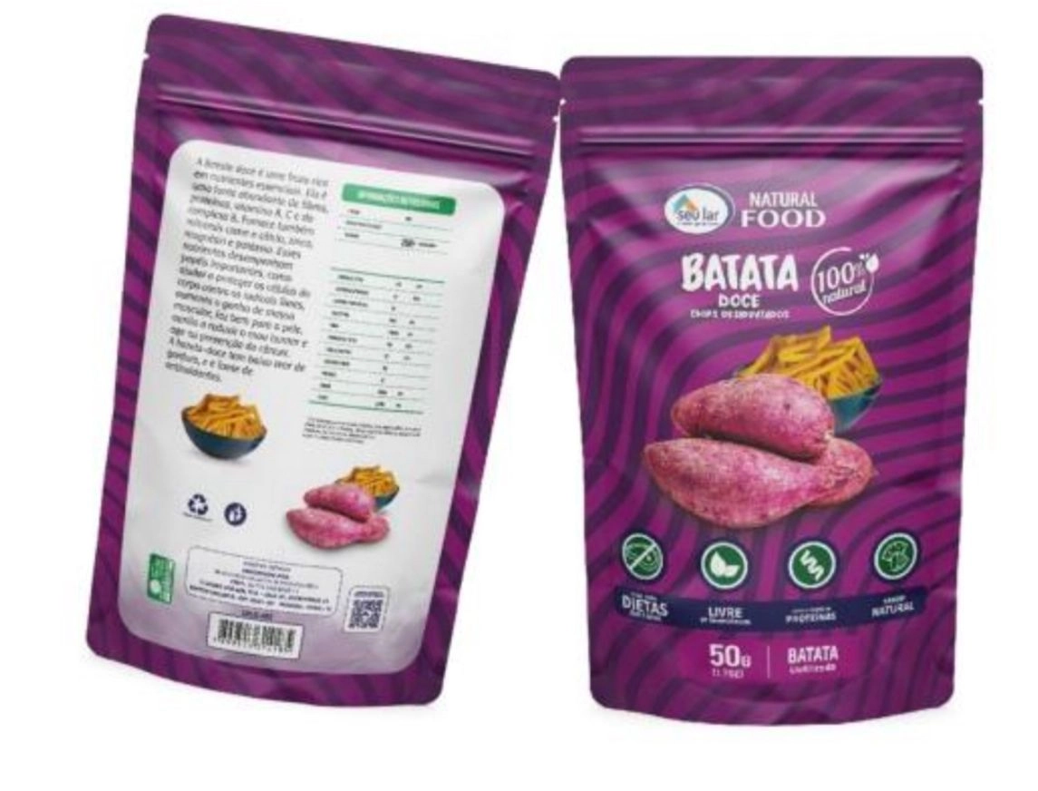 Batata Doce Chips Natural Food 50g