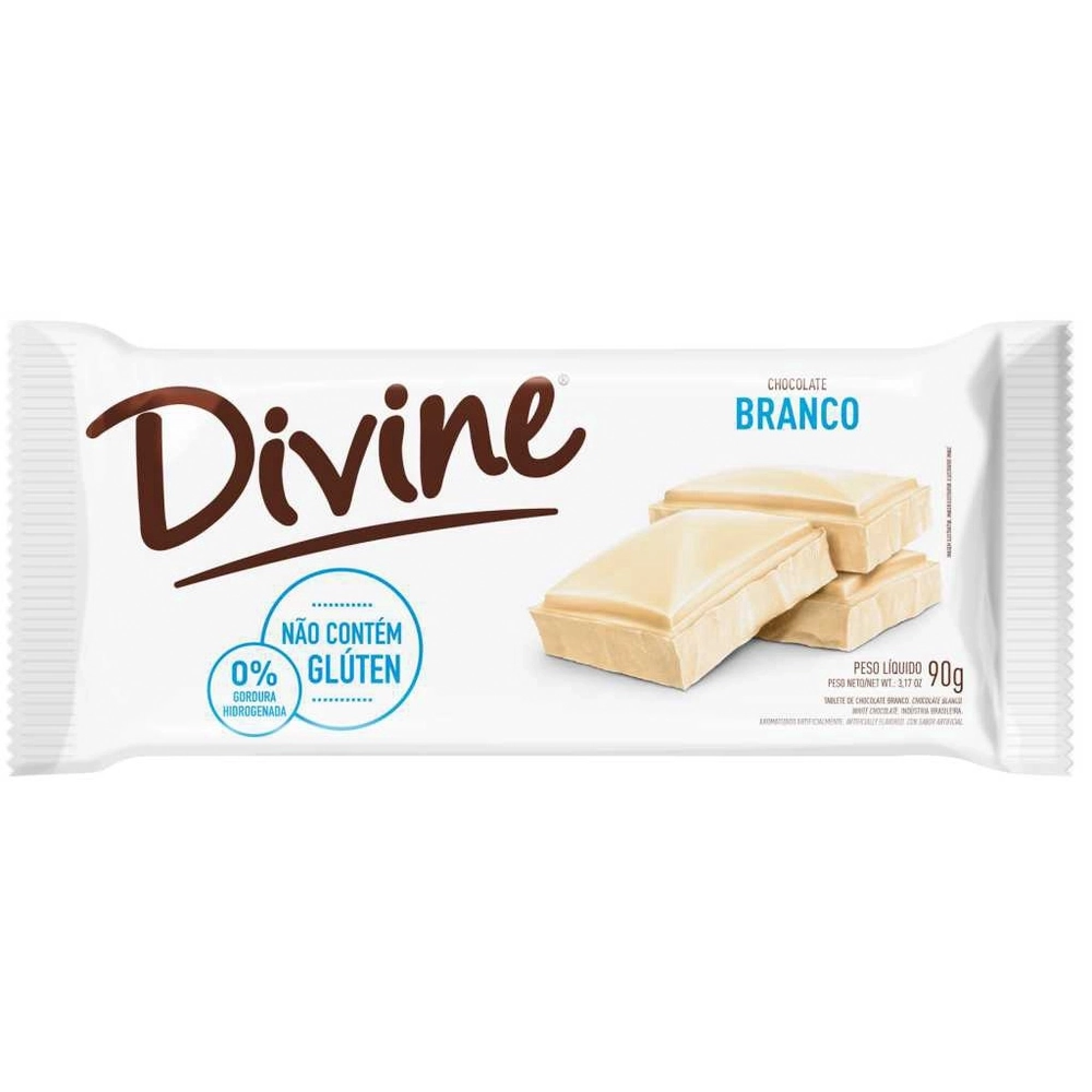 Chocolate Divine Branco 90g