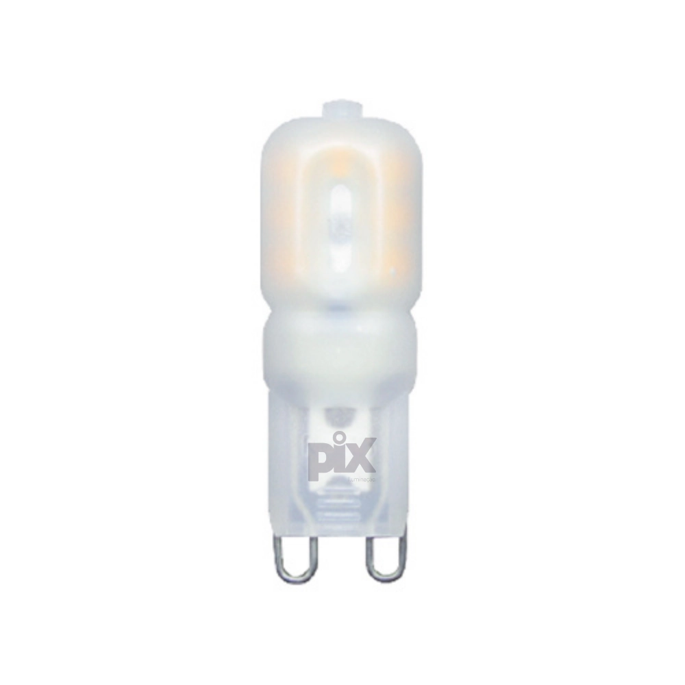Lâmpada Led Pix G9 2w Leitosa 6500k Luz Fria 110v