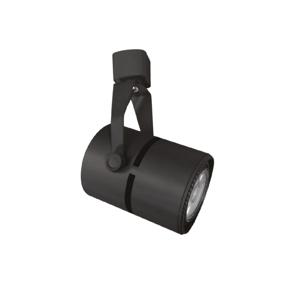 Spot Direcionável Pix Fenda Par 20 E27 Para Trilho Eletrificado Bivolt Preto