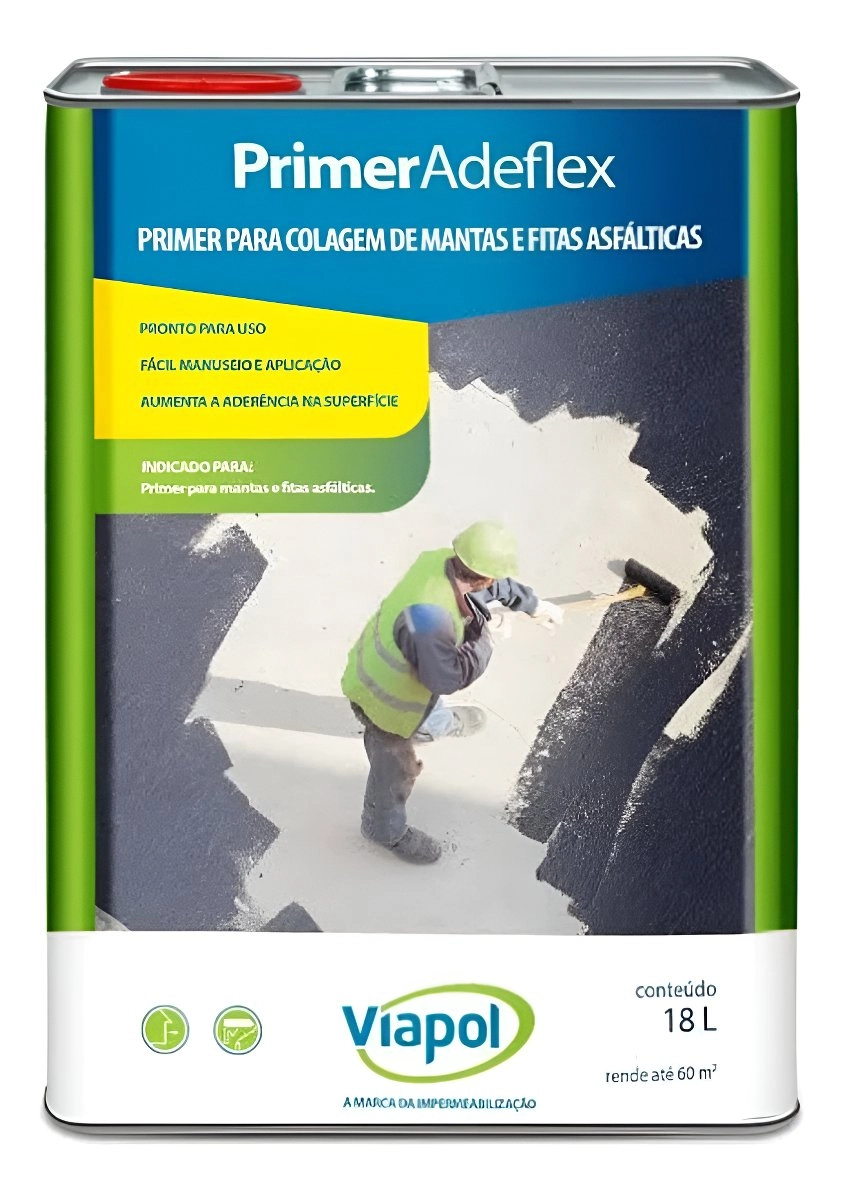 Primer Asfáltico Adeflex 18 Lt - Viapol