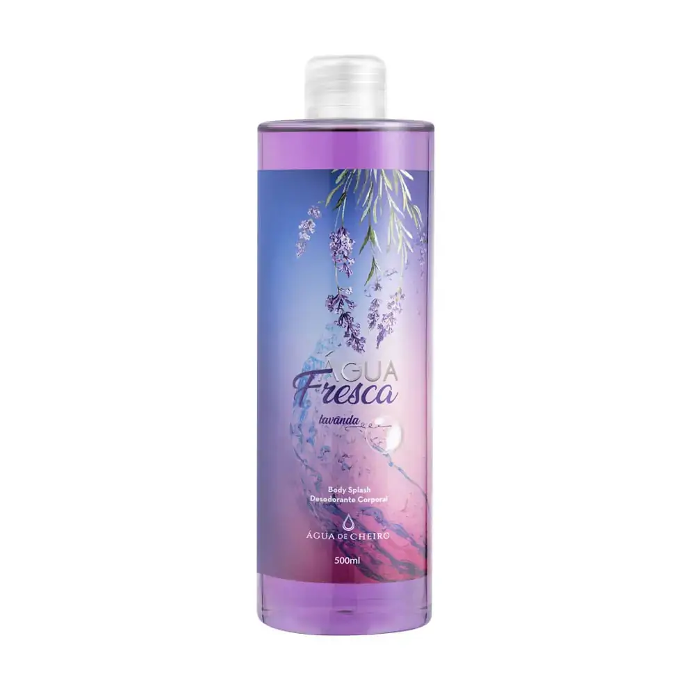 Body Splash Água Fresca Lavanda - 500ml