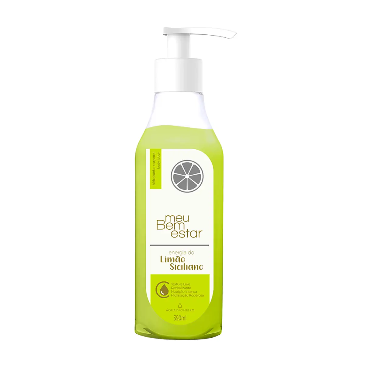 Hidratante Corporal Meu Bem Estar Energia do Limão Siciliano 390ml
