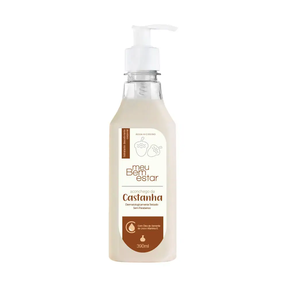 Body Lotion Meu bem estar aconchego da castanha 390ml