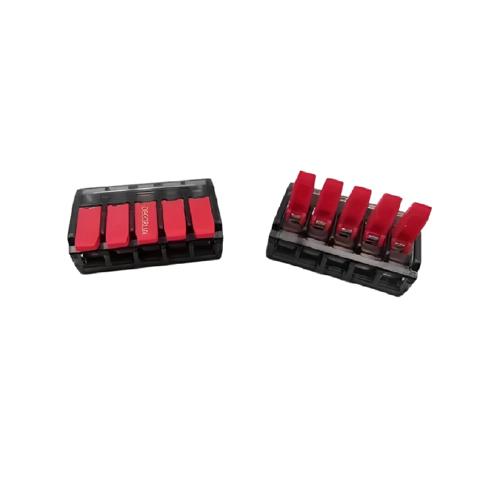 Conector De Emenda 5p 0 50 A 4 00 Mm 40a Preto