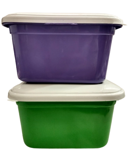 Pote Pequeno Alto 1650 Ml Quadrado