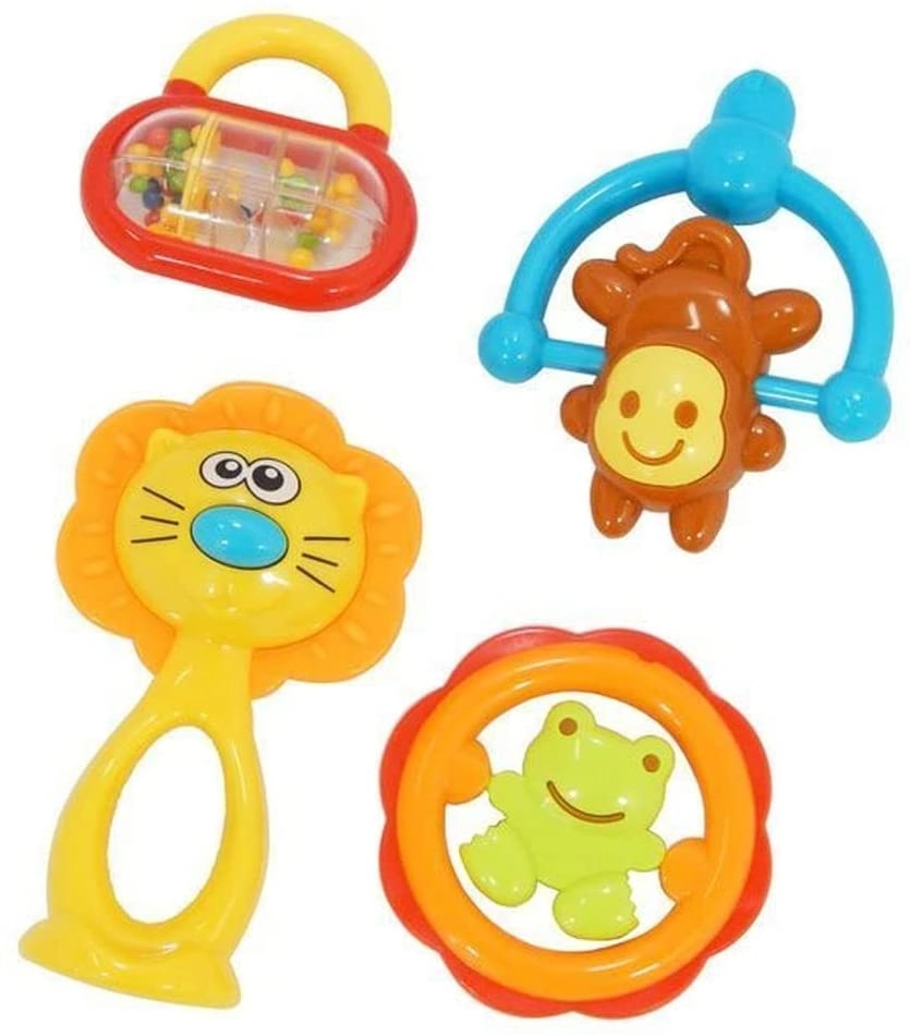 Conjunto De Chocalhos Baby 0008 Buba