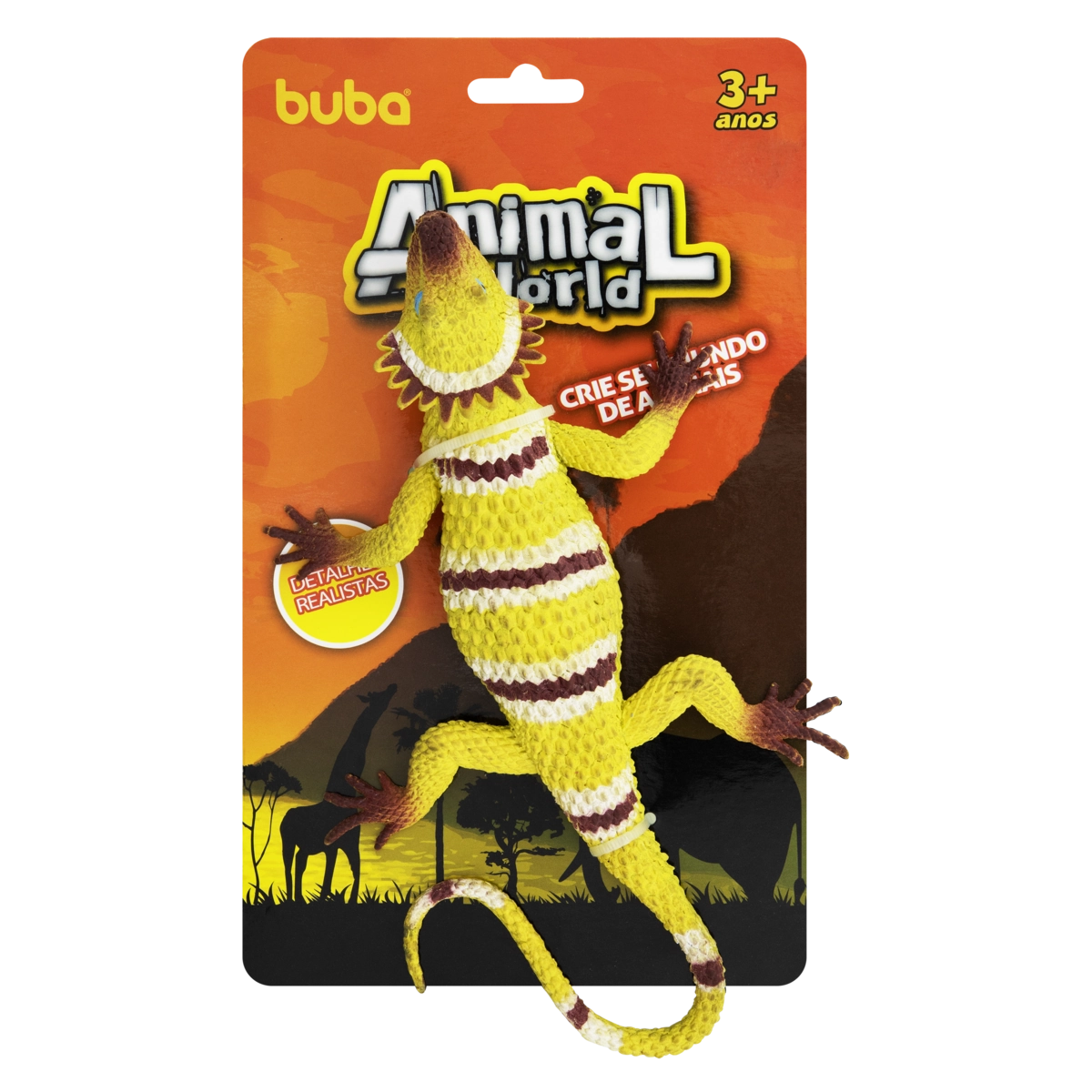 Brinquedo Lagarto Estica Estica Buba Animal World