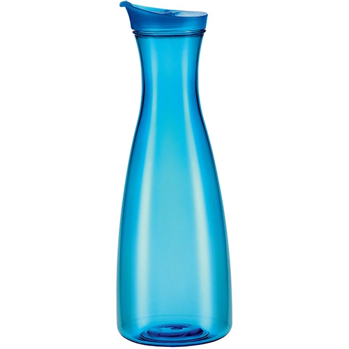 Garrafa Em Acrílico Azul Com Tampa Mart