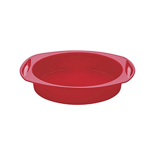 Forma Para Bolo Redonda Em Silicone 29cm Mart