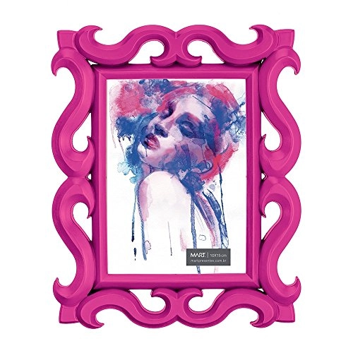 Porta Retrato Style Rosa 10x15 Cm