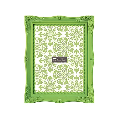 Porta Retrato Verde 15x20 Cm
