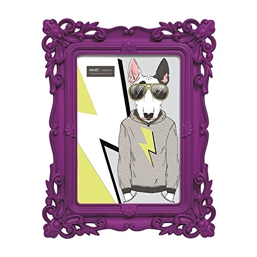 Porta Retrato Mart 13x18cm Roxo