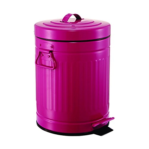 Lixeira Mart 3l Retro Amarela